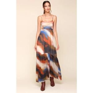 Avec Les Filles Multicolor Maxi Dress